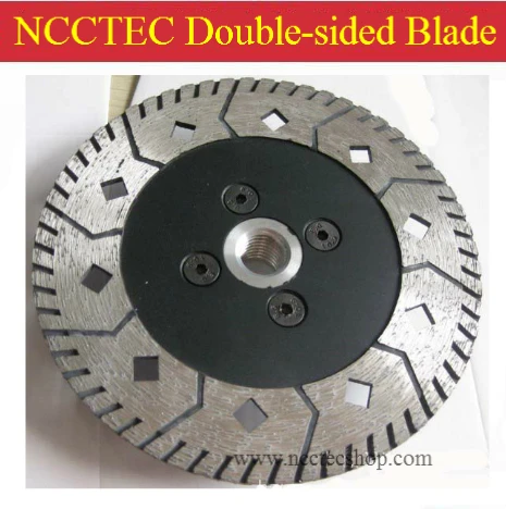 7'' NCCTEC Diamond Double-sided cutting disks | 180mm saw blade for grinding and cutting work | sold very well in Europe and USA