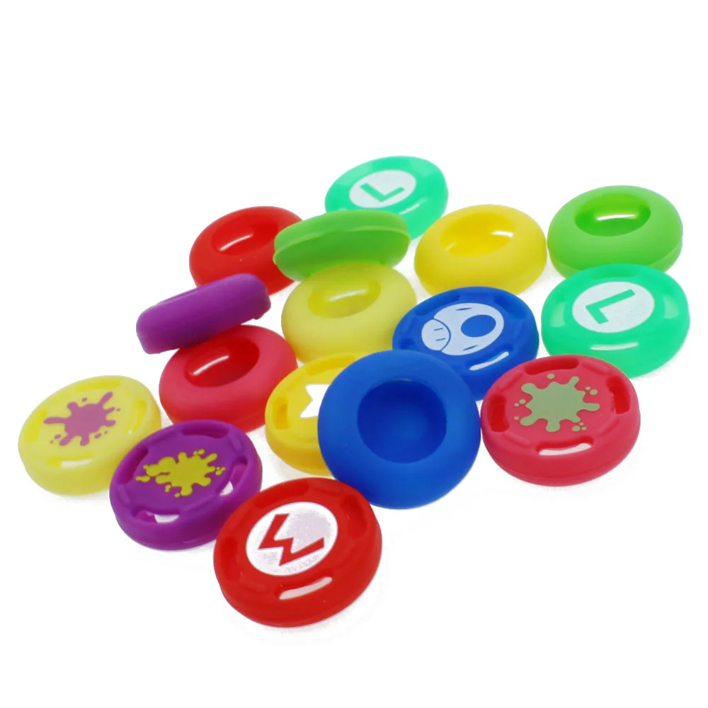 Multi Color Analog Thumb Stick Cover Grip Caps for Switch Pro Controller For PS4 XBOX360