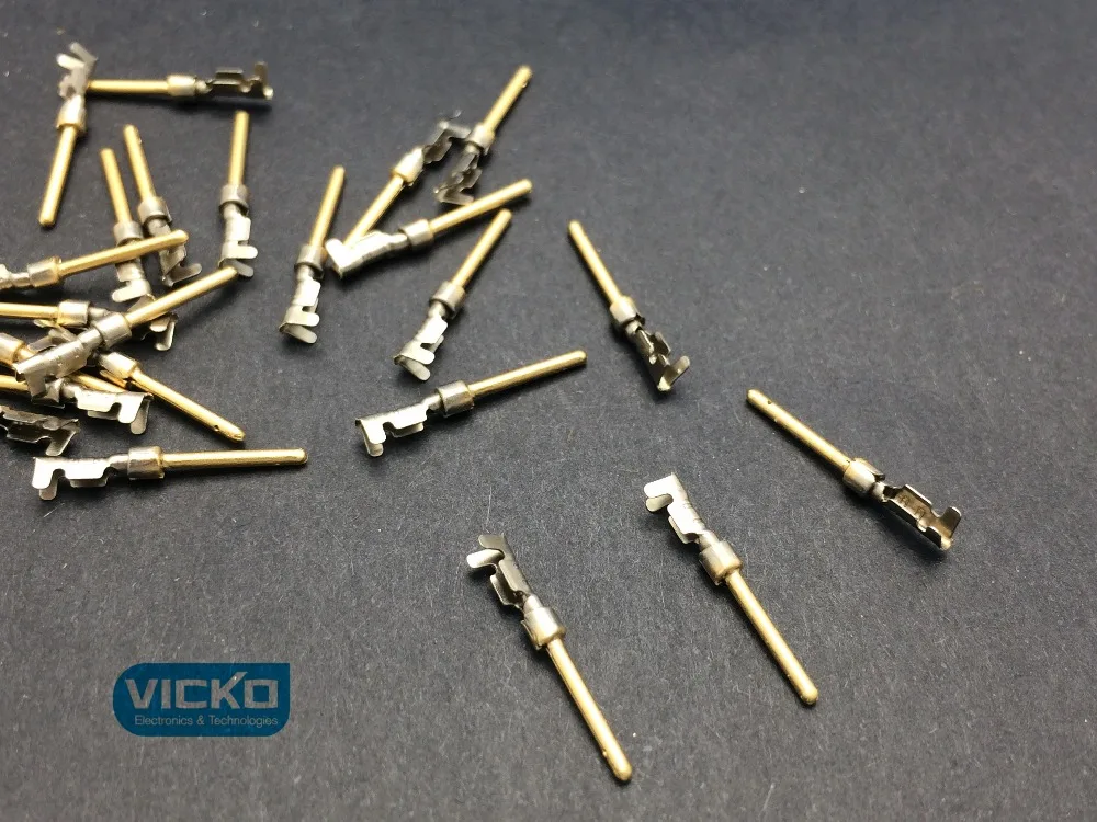 [VK] 5-66506-7 terminal D-Sub Contacts CRIMP PIN 24-20 Half a gold plated Male