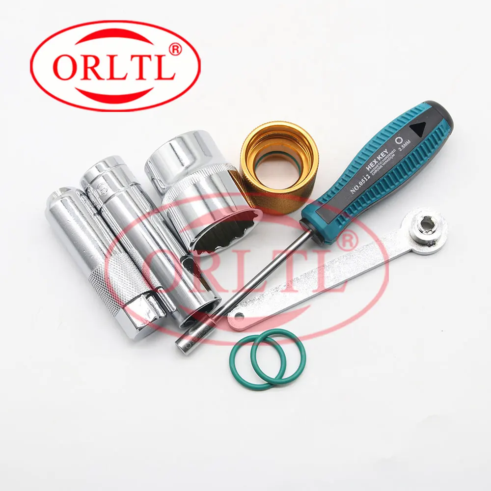 ORLTL Common Rail Diesel Fuel Injector Dismantling and Assembling Tools For Injectors Nozzle Repairment Necessary Tools