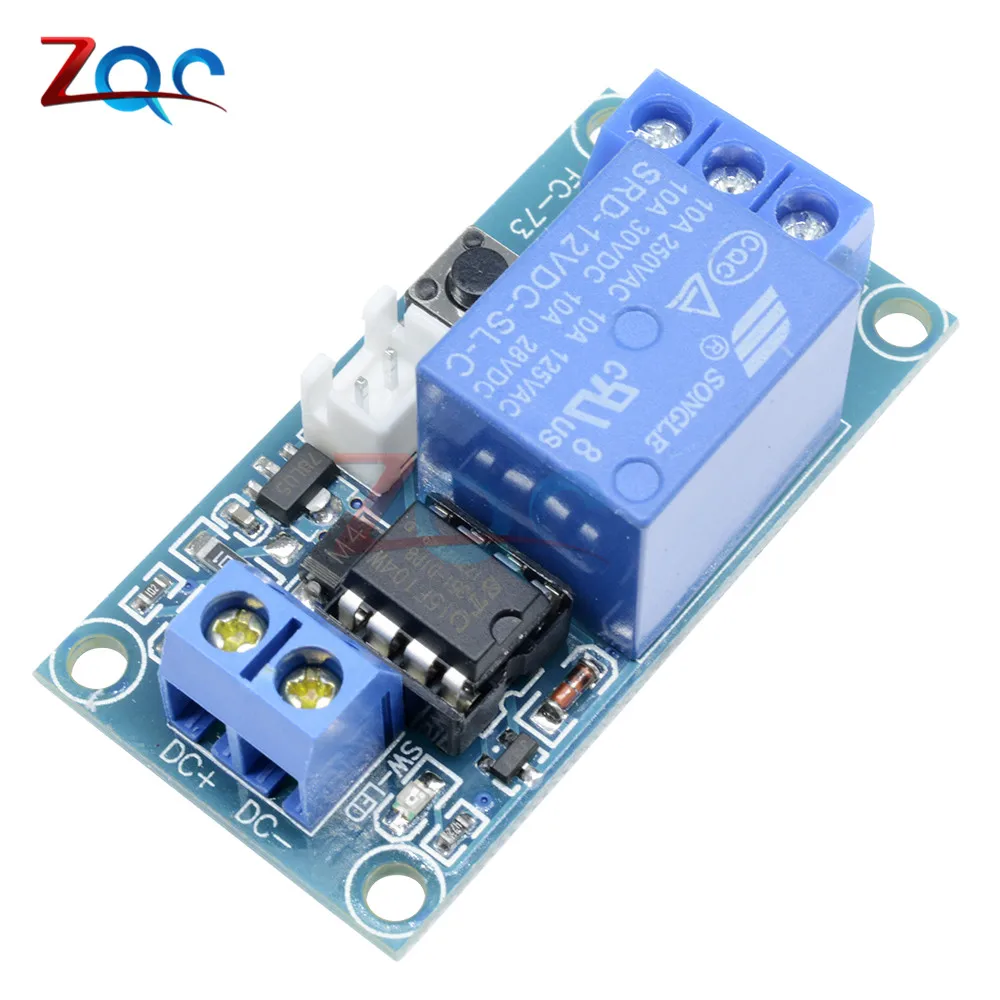 1 Channel DC 5V/12V/24V Latching Relay Module with Touch Bistable Switch MCU Control