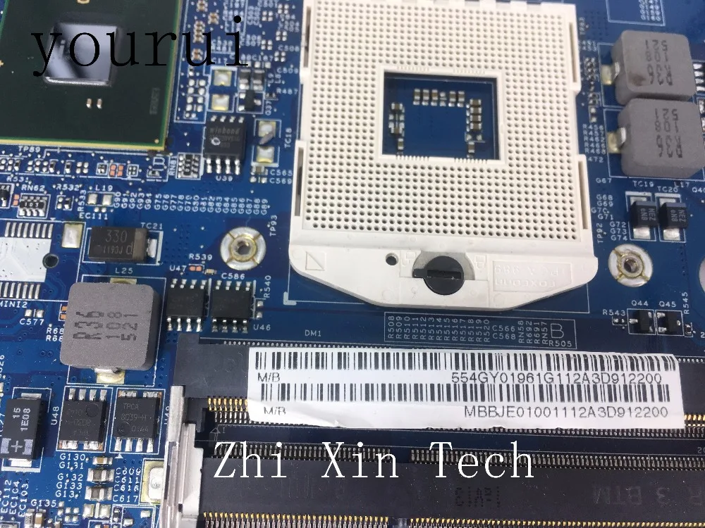 yourui For ACER 4741 4741G Laptop Motherboard 48.4GY02.051 DDR3 HM55 MB.BJE01.001 MBBJE01001 Test good