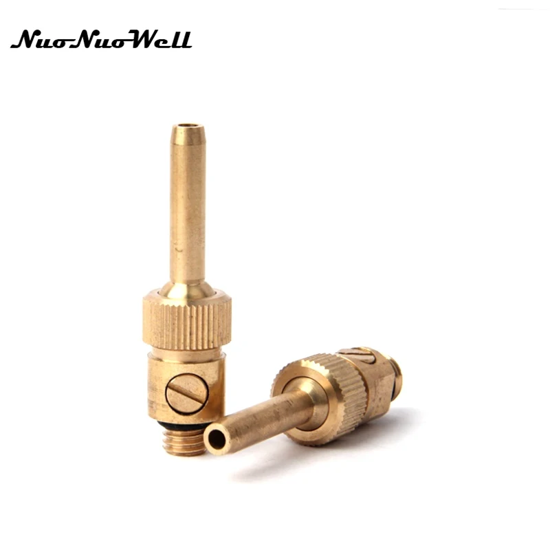 

5pcs NuoNuoWell Brass M10 M12 M13 M14 Thread Fountain Nozzles Water Pool Scenery Sprinkler Head Column Indoor Water Curtain