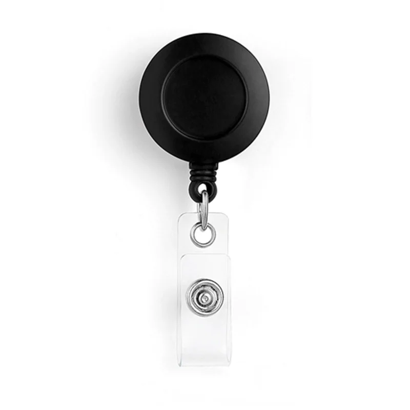 Retractable Badge ID Name Tag Card Badge Holder Reels Office Supplies