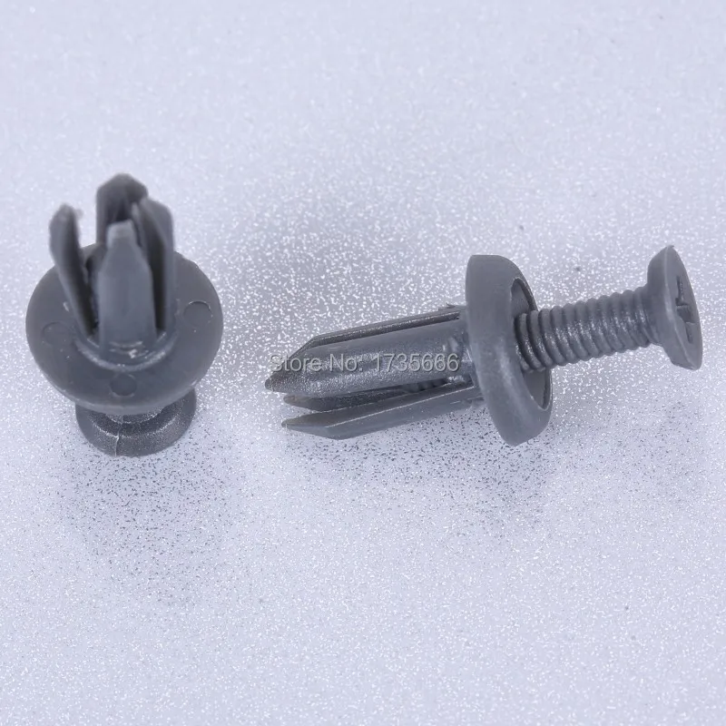 100PCS Front Bumper Fascia Clip Push Type Retainer Rivet 9046705090 , 9046705090B1 For Toyota Corolla Matrix