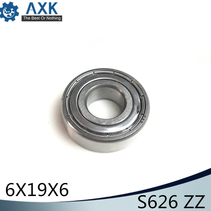 S626ZZ Bearing 6*19*6 mm ( 10PCS ) ABEC-1 440C Roller Stainless Steel S626Z S626 Z ZZ Ball Bearings