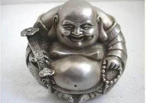 

Collect Rare Tibet "happy "Buddha Statue