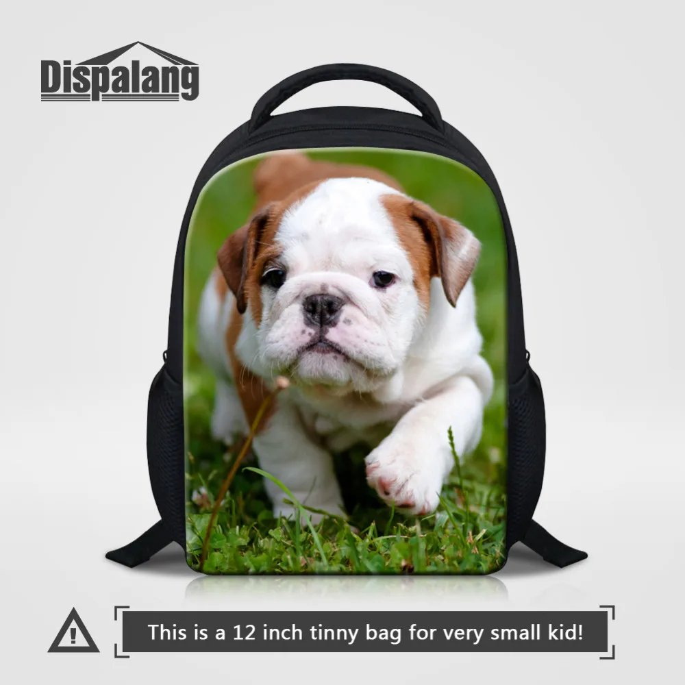 Dispalang Kids Animal School Bags Children Cute Dog Print Mini Backpacks For Girls Boys Book Bag For Kindergarten SchoolBag