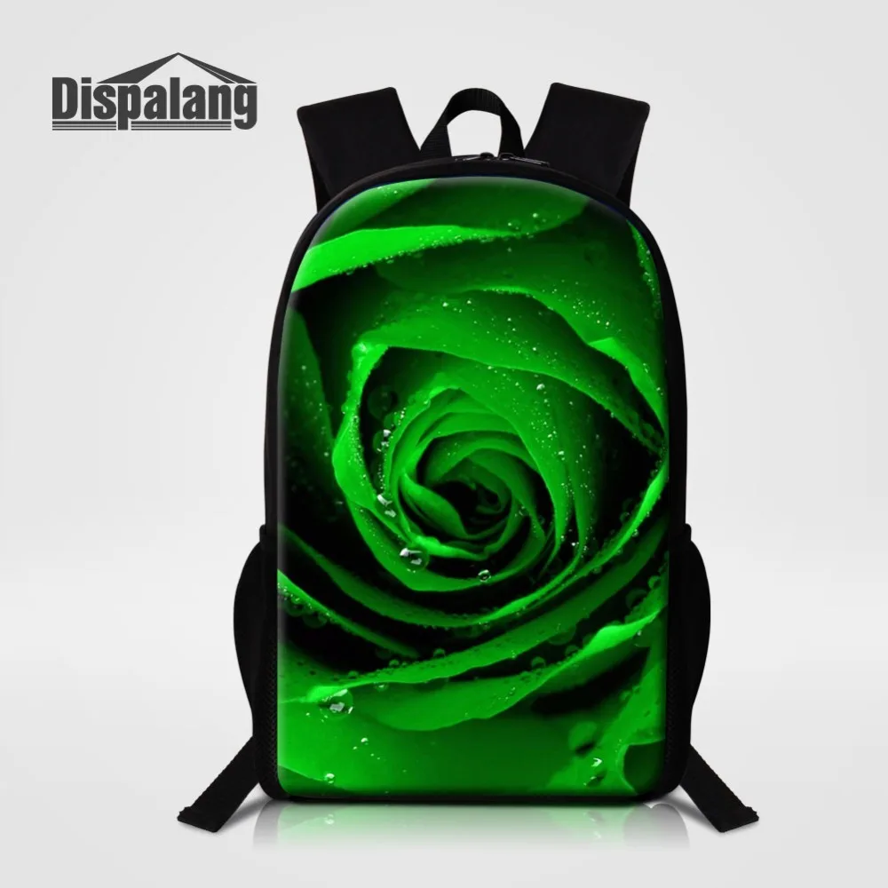 

Dispalang Women New Fashion Backpacks To School Flower Rose Print Schoolbags For Girls Daily Bagpack Floral Female Rucksack Pack