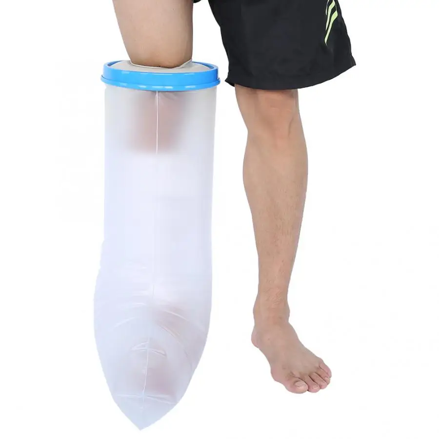 Waterproof Sealed Cast Bandage Protector Wound Fracture Foot Arm Leg Knee Cover Injured Body Parts Protection For Shower Bath