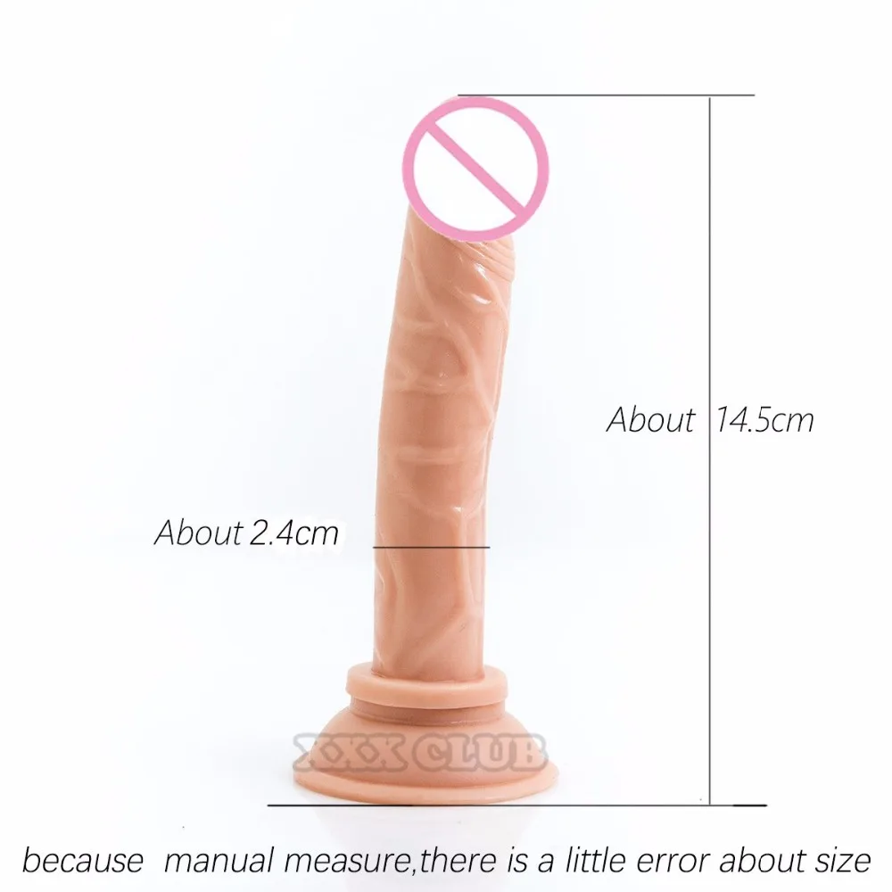 Thierry Flexible Realistic Anal Dildo, Anal Plug Butt Plug, Small Penis with Suction Cup Dick Cock Dong Adult Sex Toys for Women