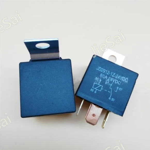 

auto relay 4/5 pin 80A 12V 24V sealed waterproof car relay with mounting hole