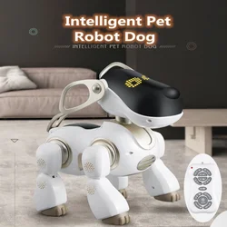 newest educational learning toy remote control rc robot dog pet toy simulation AI can singing speaking dancing play with child