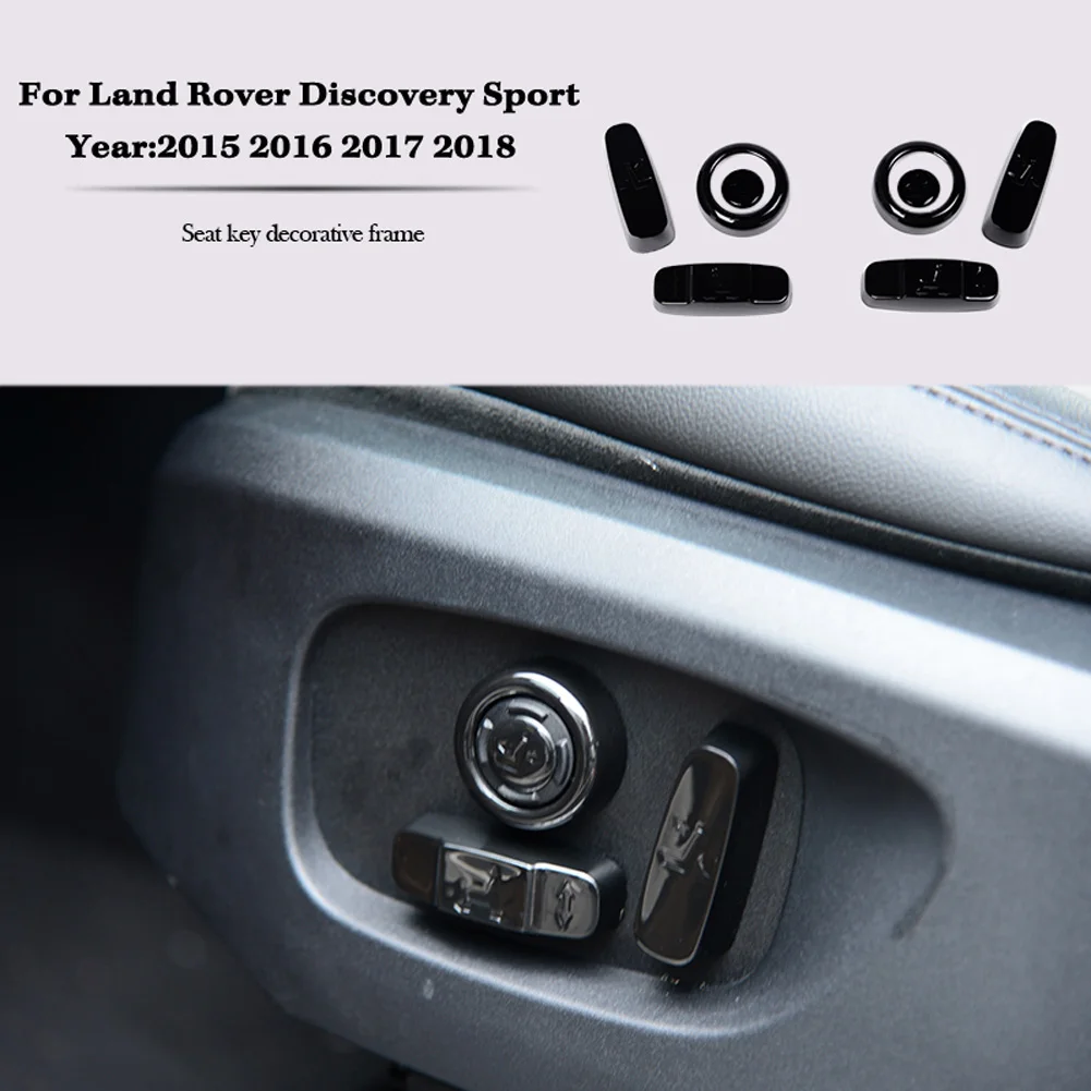 New! For Land Rover Discovery Sport 2015 2016 2017 2018 Car Luxury Entire Interior Moldings Gloss Black Full Kit Car Accessories