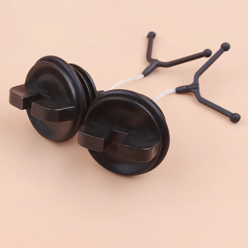 4pcs/Lot Gas Fuel Oil Cap Fit Husqvarna 50 51 55 Rancher Chainsaw Spares Parts Garden Tools motosierra gasolina бензопила
