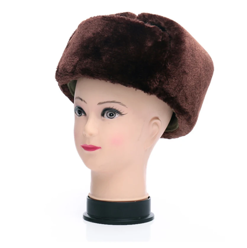 2018 Hot Russian Hat Ushanka Bomber Hat Army Military Caps Mens Winter Hats Ear Flaps Chapka Russe Homme Gorro Ruso Men Fur Hats