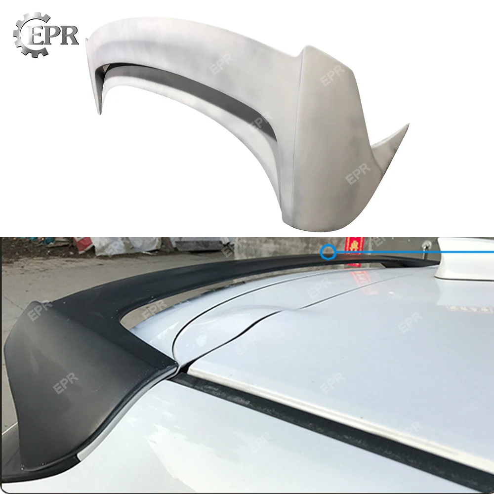 For Mazda 3 Axela BM (2014-2017) DB Style FRP Glass Fiber Rear Spoiler (5Dr) Tuning Part Trim For Mazda 3 Fiberglass Roof Wing