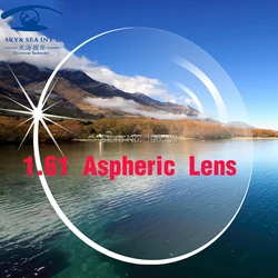 SKY&SEA OPTICA Customized  Lenses for Eyes 1.61 Index Aspheric Lens CR39 Prescription Lens Optical Eyeglass Lenses