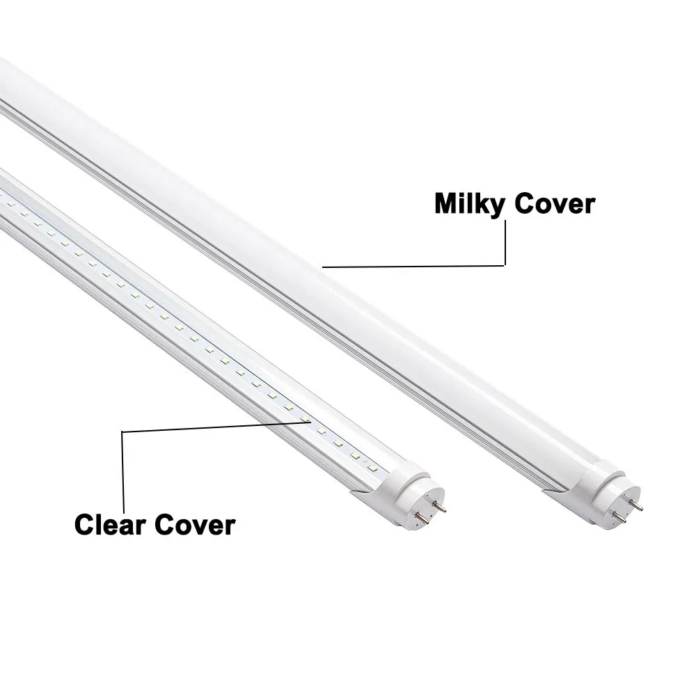 Led Tube Lamp T8 3ft 900mm 14W  Split Tube High Lumen Fluorescent Bulbs With G13 Cap Double Input Factory Price