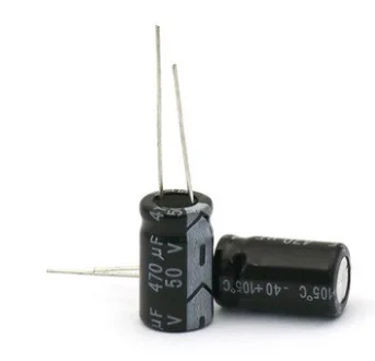 200pcs   470UF 50V 10X20 Aluminum Electrolytic Capacitor best quality