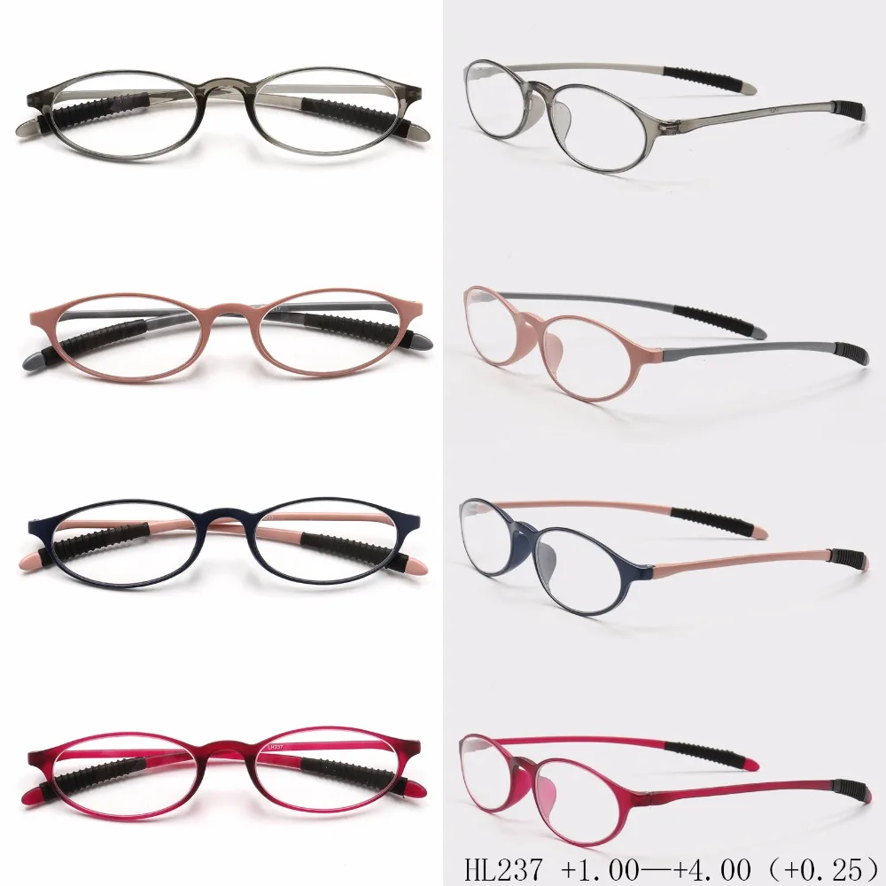 Vrouwen Leesbril Mannen Mode Grijs Rood Beige Ovale Lezers 1.0 1.5 2.0 2.5 3.0 3.5 Lichtgewicht Retro Vintage Optische eyewear