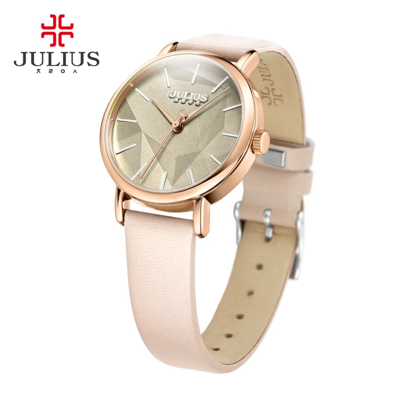 2018 Summer New Creative Women Quartz Wrist Watch Julius Montre Femme Genuine Clock Hour Japan 2035 Movement Casual Watch JA-985