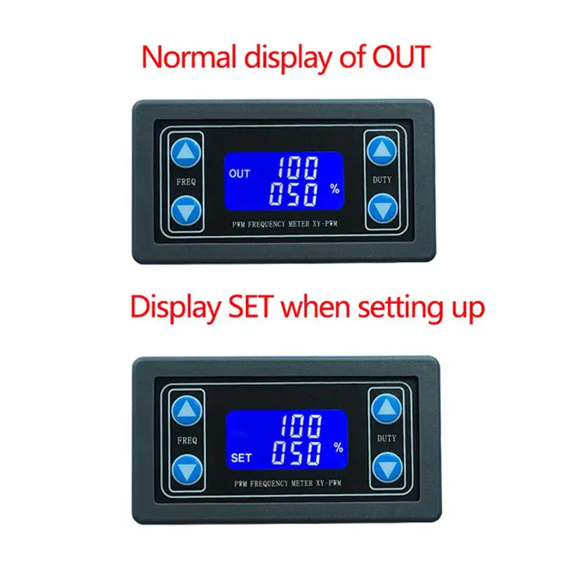 1Hz-150KHz PWM Pulse Frequency Duty Cycle Adjustable Module Signal Generator