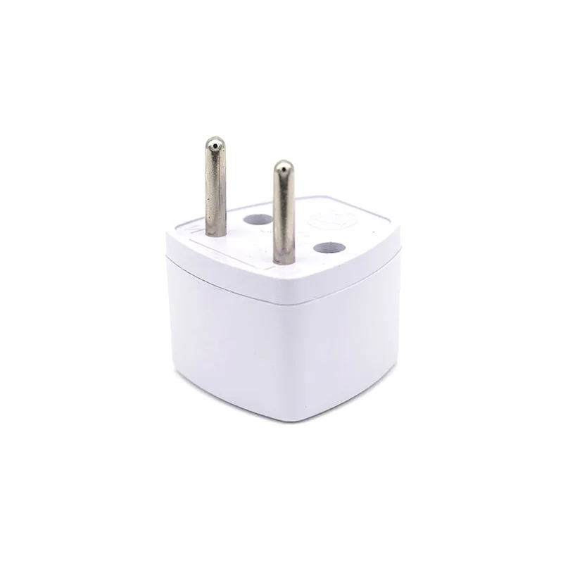 Universal EU Plug Europe Travel Wall Power Charger Outlet Adapter Converter 2 Round Socket Input Pin Plug Adapter Connector