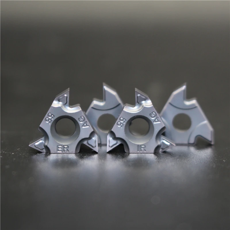 10pcs 11IR A60 11IRM A60 16ER AG60 N60 A55 Carbide Inserts High Quality CNC Lathe Threading Cutter Tool 11IRM A55