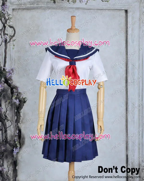 Toaru Kagaku No Railgun Cosplay Uiharu Kazari Costume Uniform H008