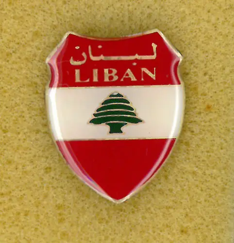 custom SCOUTS OF LEBANESE  METAL SCOUT FLAG EMBLEM badge pin cheap custom metal lapel pin you own Logo