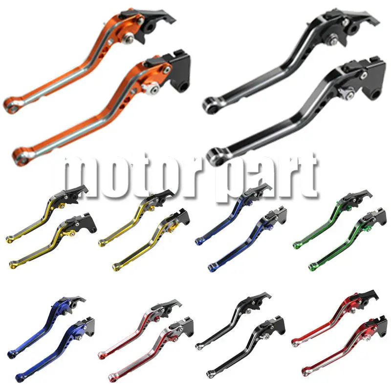 For Kawasaki Ninja ZX7R ZX9R ZX1100 ZRX1100 1200 ZZR1200 ZG1000 Concours 1000 Adjustable CNC Motorcycle ShortBrake Clutch Levers