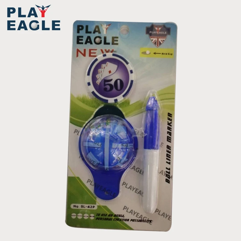 PLAYEAGLE-delineador de pelota de golf e indicador de puntuación