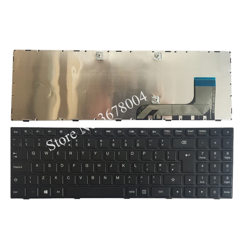 

NEW UK keyboard FOR Lenovo Ideapad 100-15 100-15IBY B50-10 UK laptop keyboard black