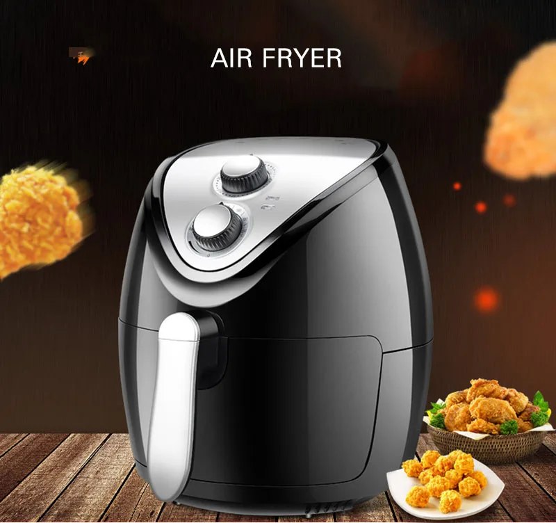 

Intelligent Oilless 3.8L Automatic CHIPPER Household Air Fryer Multi-Function Oven NO Smoke Chips Nuggets Stick Maker D265