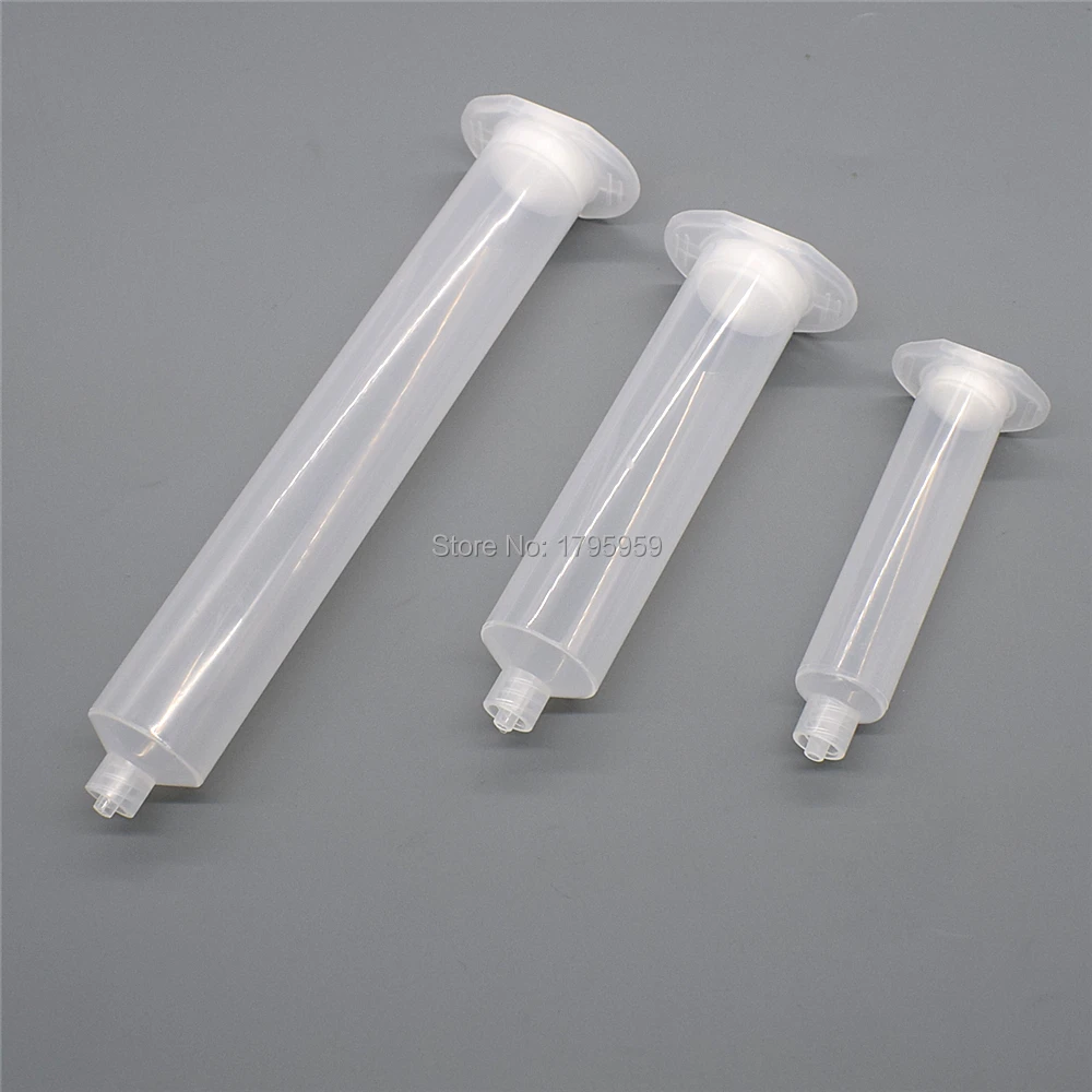 55cc 30cc 10cc Siringhe Colla Erogazione Barile 55ml 30ml 10ml Colla Adesiva Dispenser Industriale Della Siringa Tubo con fermacorda e ganci
