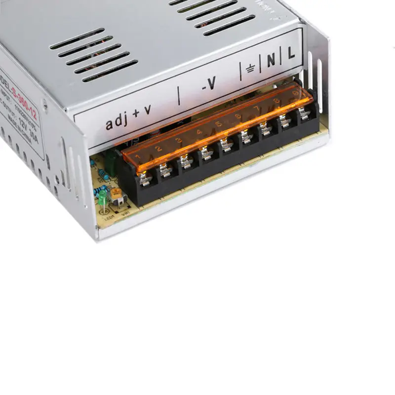 

Switching Power Supply for LED Strip Light Aluminum Transformer 12V 350W AC 220V
