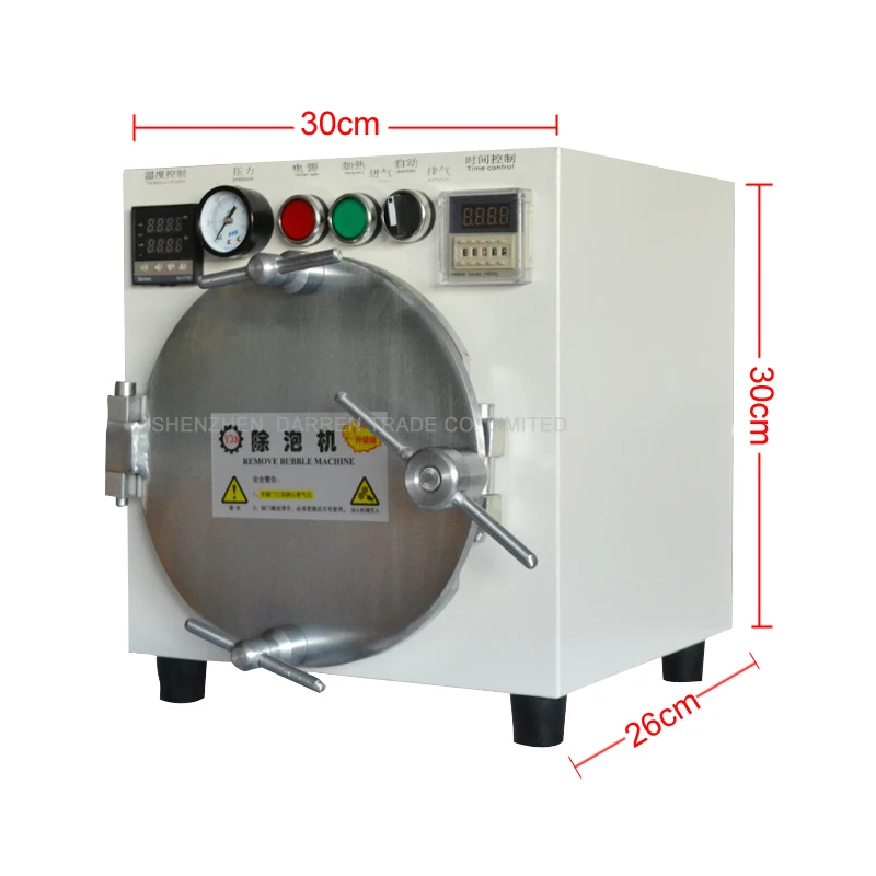 Mini Autoclave Bubble Remover OCA Adhesive Sticker Highquality LCD Air Bubble Remove Machine for Glass Refurbishment