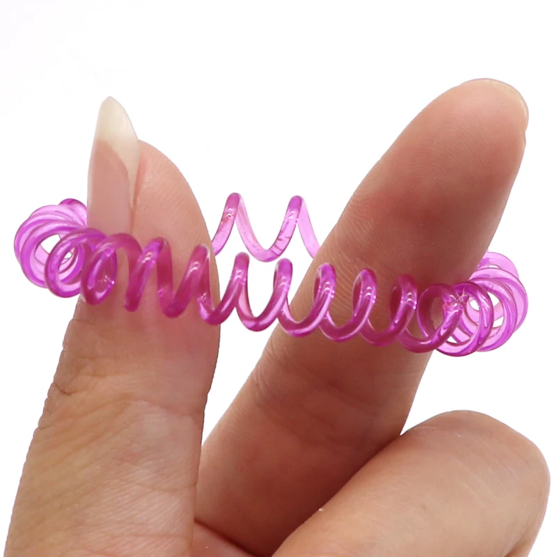 30-70Pc Colorful Telephone Wire Line Gum Elastic Hair/Band/Ties/Rings Hair Accessories Rubber Ponytail Holders Hairband Headband