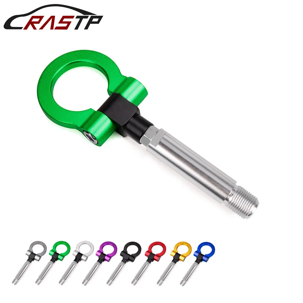 RASTP-New Arrival Racing Screw Aluminum Towing Hook Ring Kit For Toyota/Yaris Old RS-TH008-6