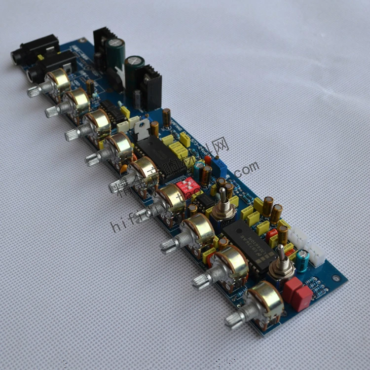 NE5532 + M65831 + LM4610 integrated board DIY fever amplifier karaoke tone board