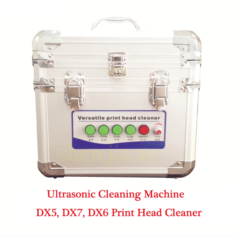 110v/220v Ultrasonic print head cleaner ultrasonic cleaning machine march DX5 DX6 DX7 printhead /Nozzle cleaning machine