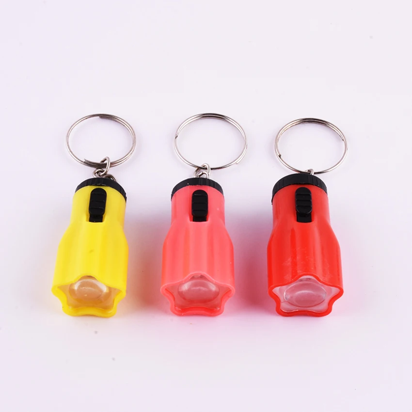 Small Flashlight With Keychain Mini Decorative Flashlight Light Torch DIY Hand Tool Flashlight For Kids Student Outdoor Lighting