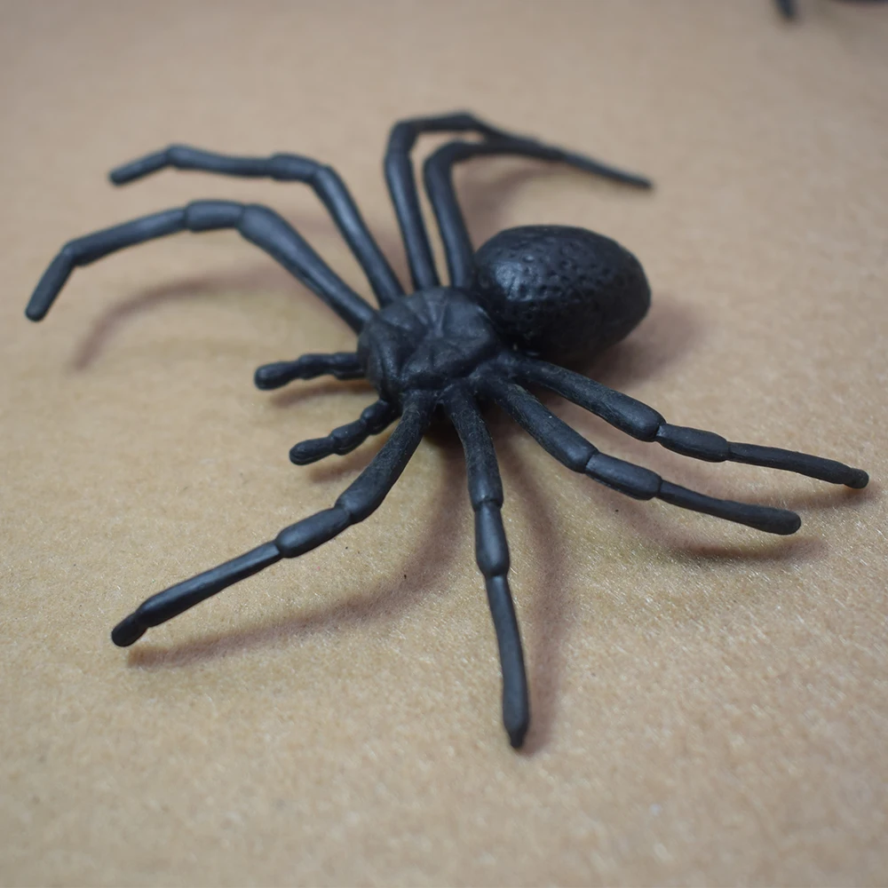 

10CM Lifelike Simulation Spider Animals Action Figure Toy Funny Practical Jokes Toys for Kids April Fool's Day Party Decoration