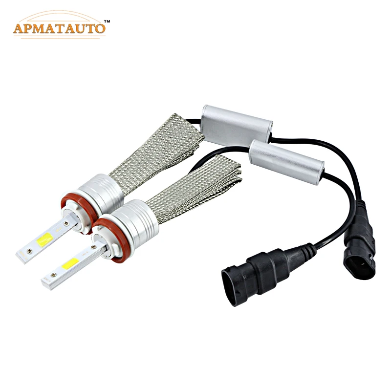 

2X H7 H8 H11 9005 HB3 9006 HB4 H4 Автоматические светодиодные фары для автомобилей Противотуманные фары Лампа 96 Вт 9600 лм 6000 К Белые дневные ходовые огни