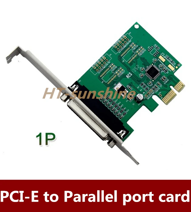 

10PCS/LOT Free shipping Parallel Port DB25 LPT Printer to PCI-E PCI Express Card Converter Adapter