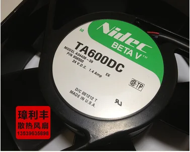 Original TA600DC A34438-59 EX DC24V 1.4A UPS power fan