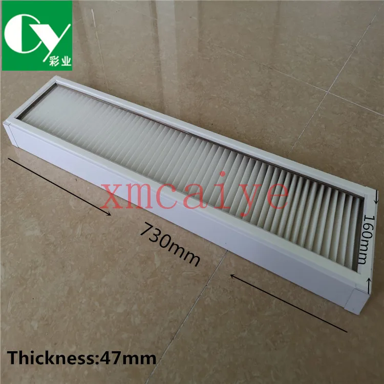 DHL/EMS free shipping CD102 SM102 00.580.5832 air filter 730x160x47mm