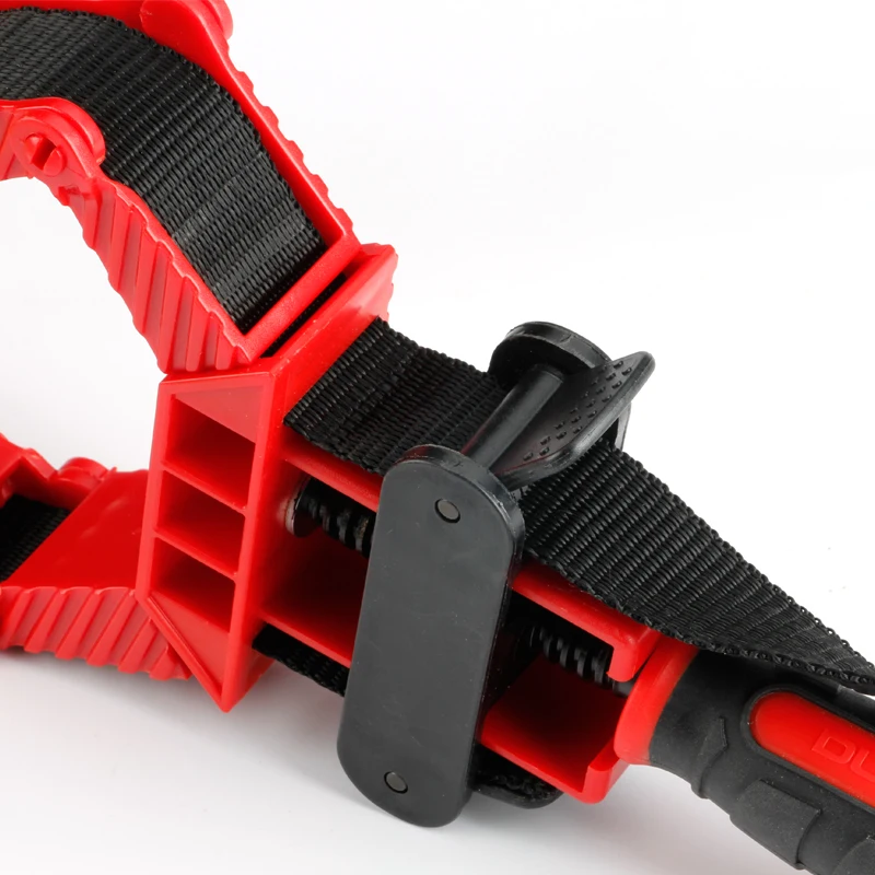 Multifunction Belt Clamp for Woodworking 4m Nylon Adjustable Polygonal Clip Right Angle Clamps