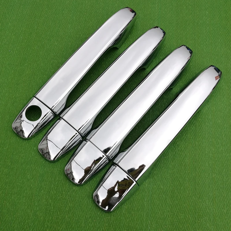 for Toyota 30 Prius Luxurious Chrome Door Handle for Toyota Prius XW30 2010 - 2015 Covers Accessories Car Stickers Car Styling